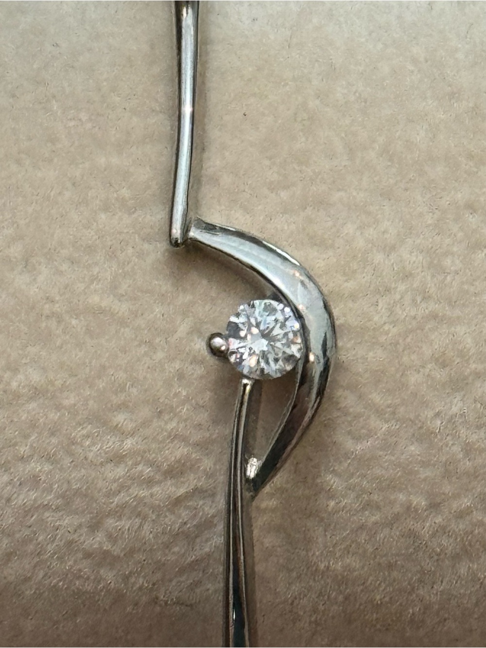 Silver & Diamond Bracelet